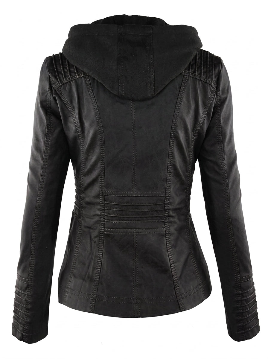 Asunción | Chaqueta Efecto Piel Elegante y Resistente