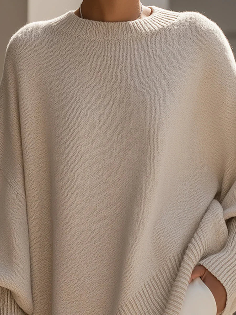 Lina | Jersey Oversize Elegancia Natural