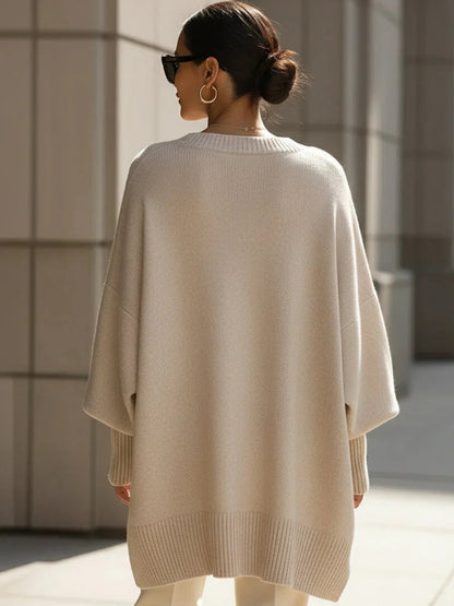 Lina | Jersey Oversize Elegancia Natural