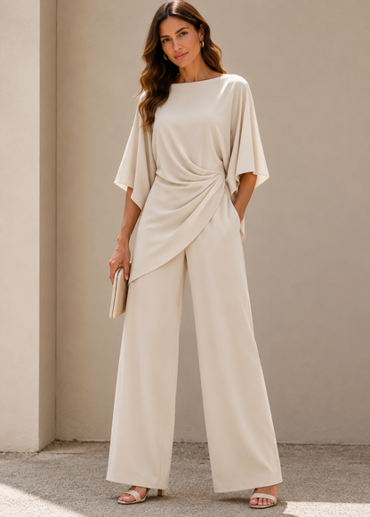 Ainara | Conjunto de Blusa y Pantalón Fluido