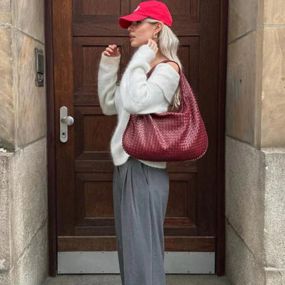 Rosalía | Bolso Hobo Trenzado