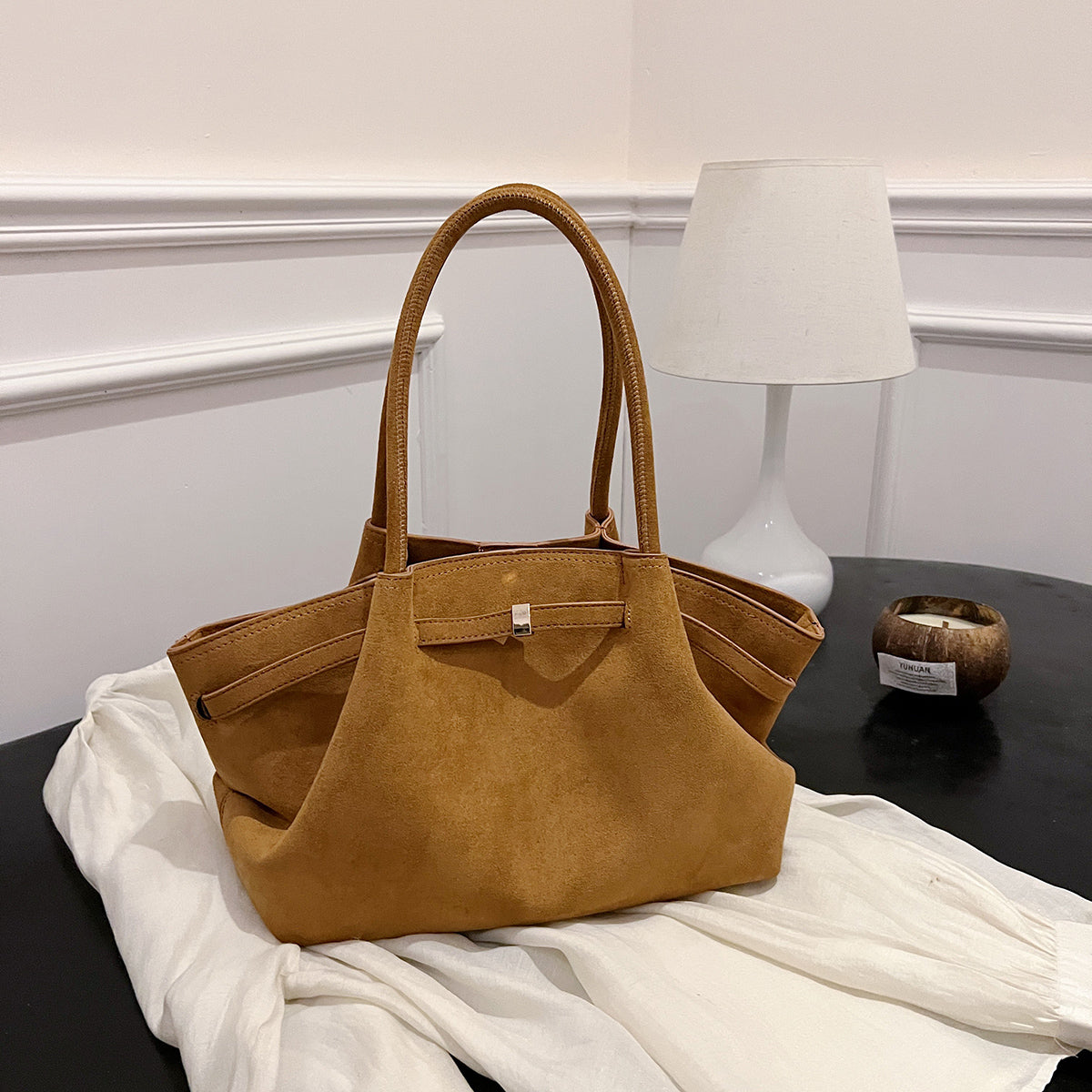 Amparo | Bolso Shopper de Ante