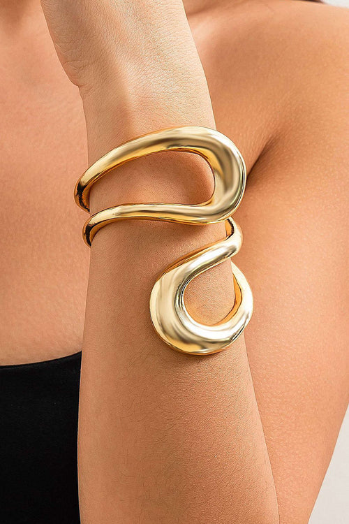 Mar | Pulsera Asimétrica Calada