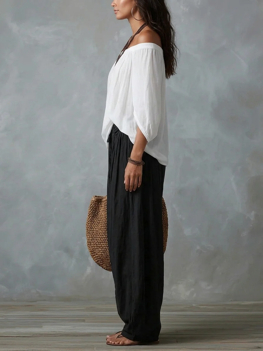 Estela | Conjunto de Hombros Descubiertos Cádiz
