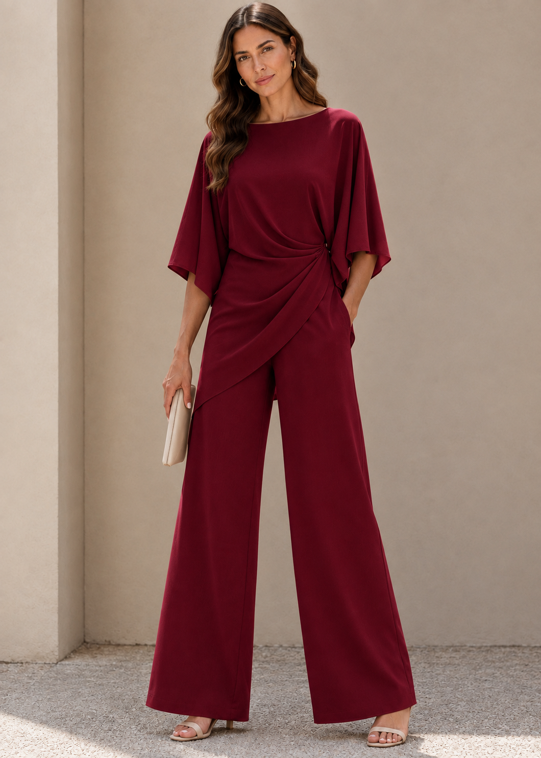 Ainara | Conjunto de Blusa y Pantalón Fluido