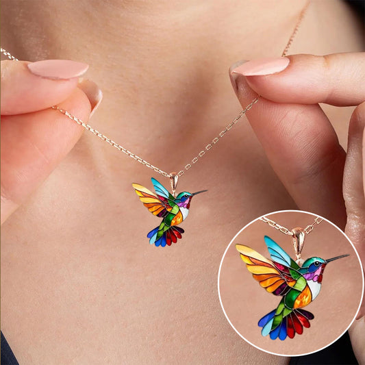 Miren | Collar Colibrí Multicolor