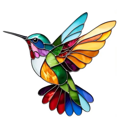 Miren | Collar Colibrí Multicolor