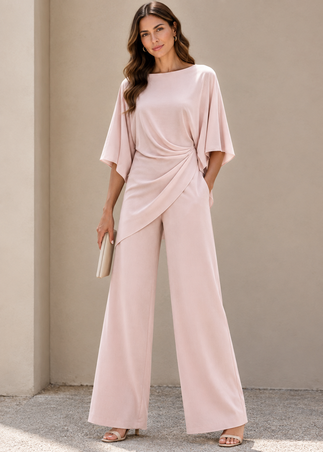 Ainara | Conjunto de Blusa y Pantalón Fluido