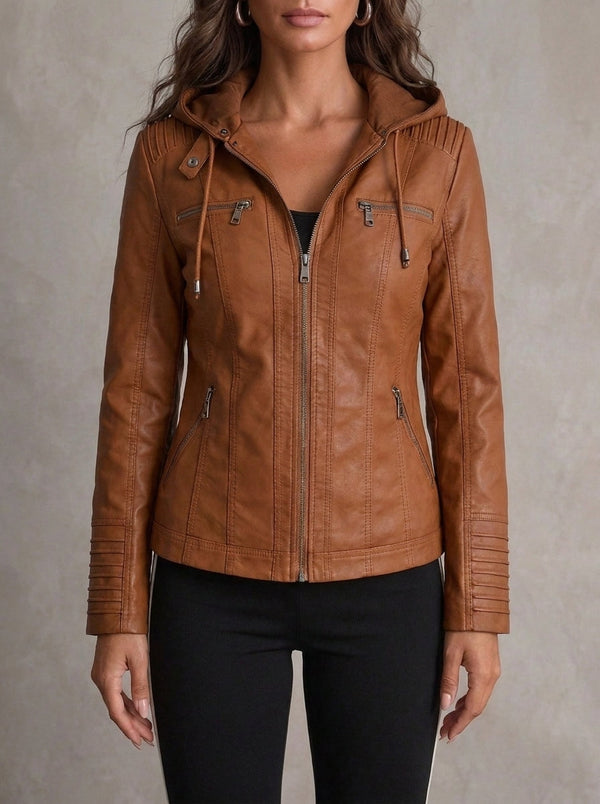 Asunción | Chaqueta Efecto Piel Elegante y Resistente