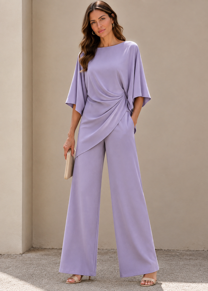 Ainara | Conjunto de Blusa y Pantalón Fluido