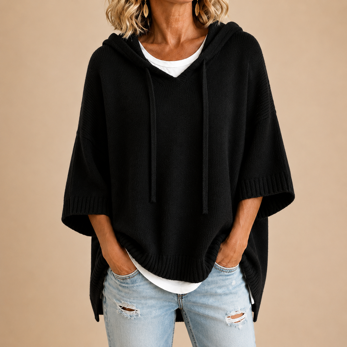 Aurora | Jersey con Capucha Casual