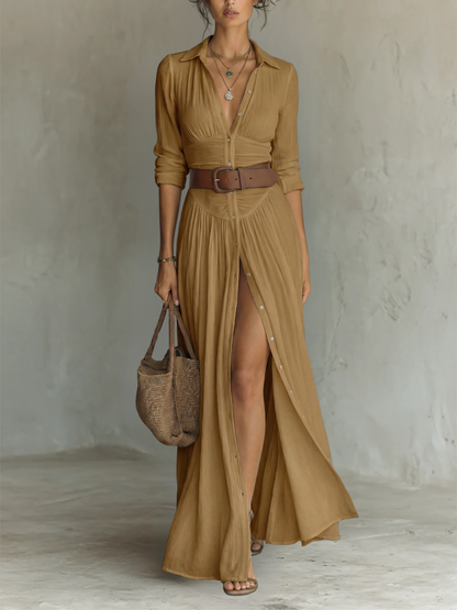 Itziar | Vestido Camisero Cadaqués