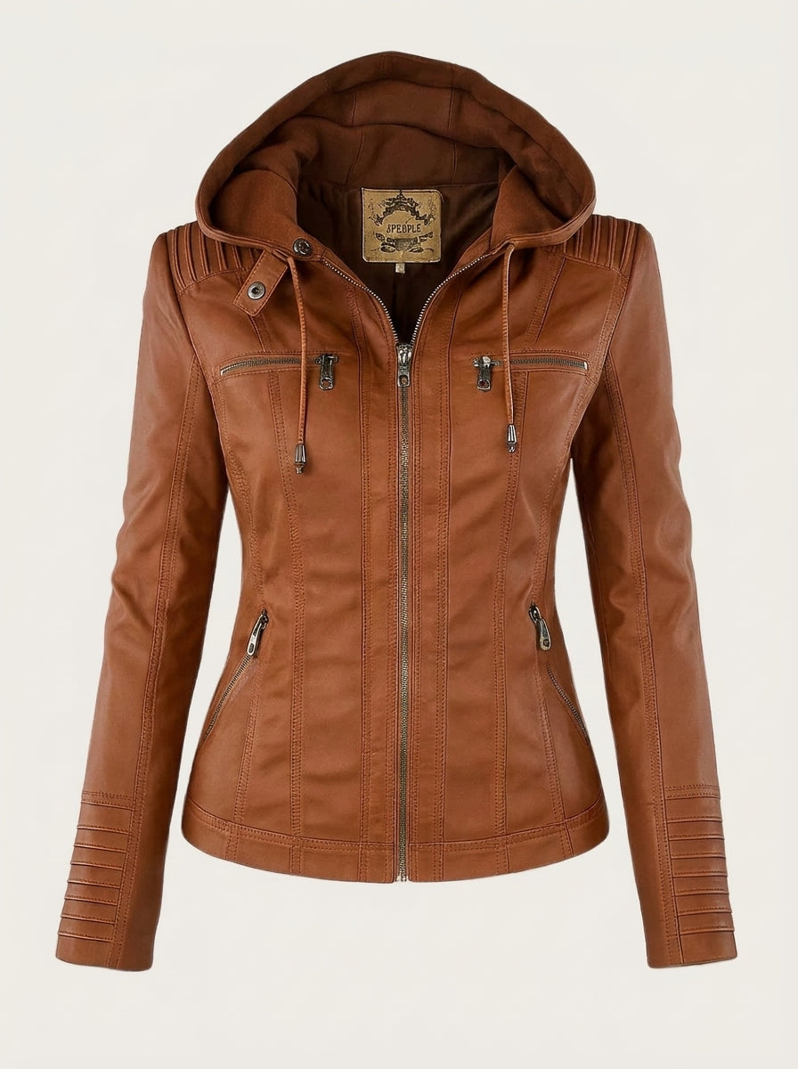 Asunción | Chaqueta Efecto Piel Elegante y Resistente