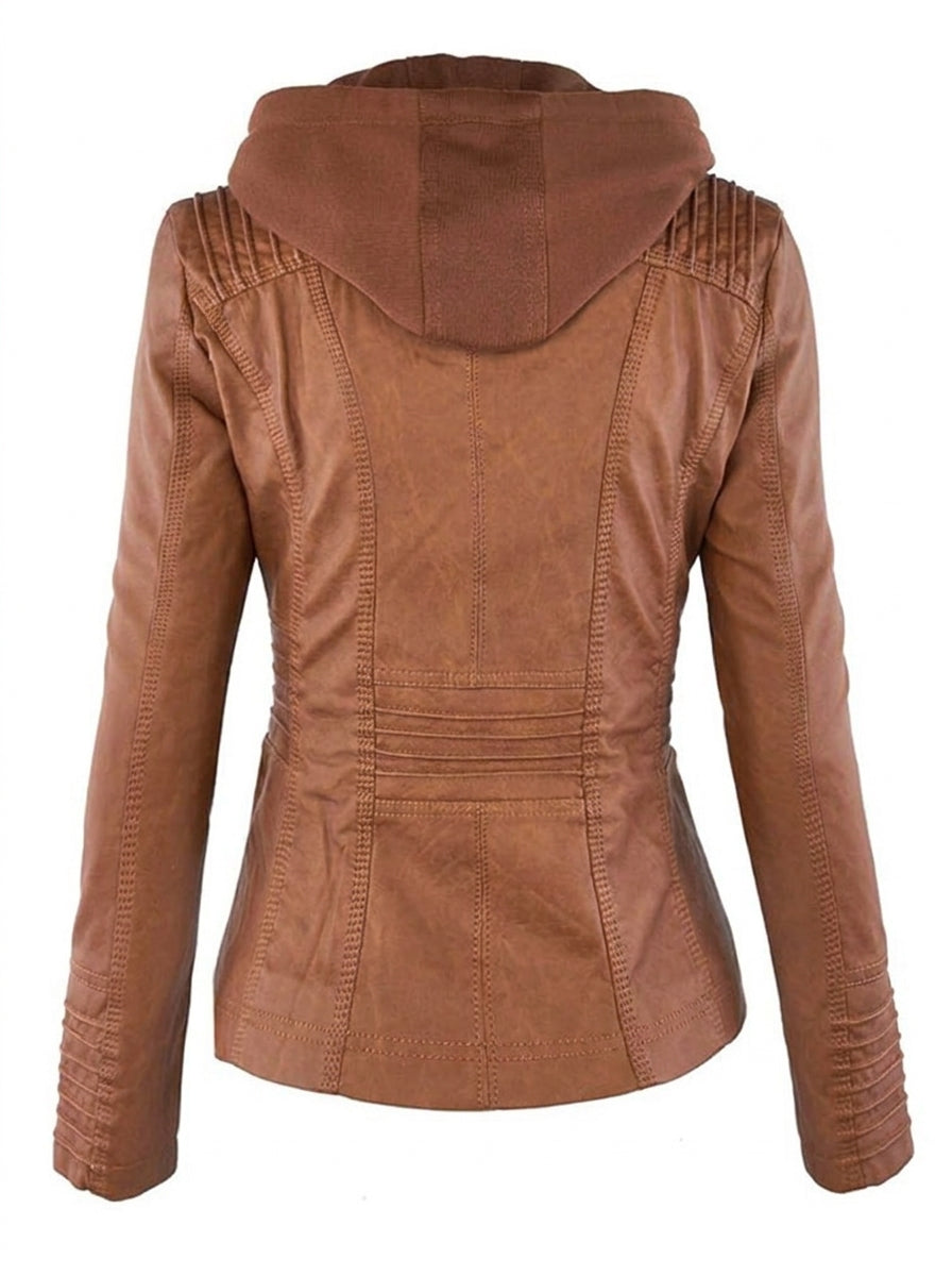 Asunción | Chaqueta Efecto Piel Elegante y Resistente