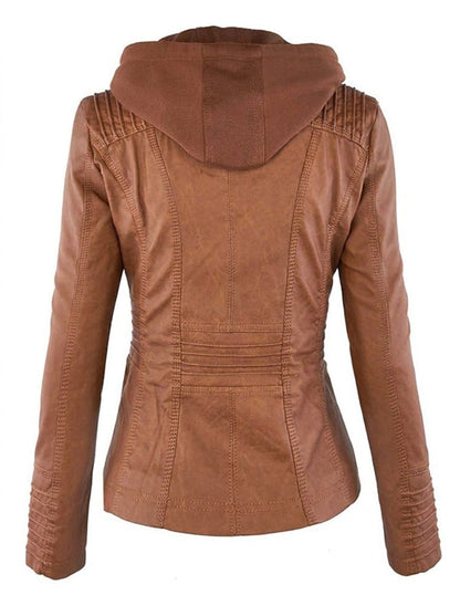 Asunción | Chaqueta Efecto Piel Elegante y Resistente