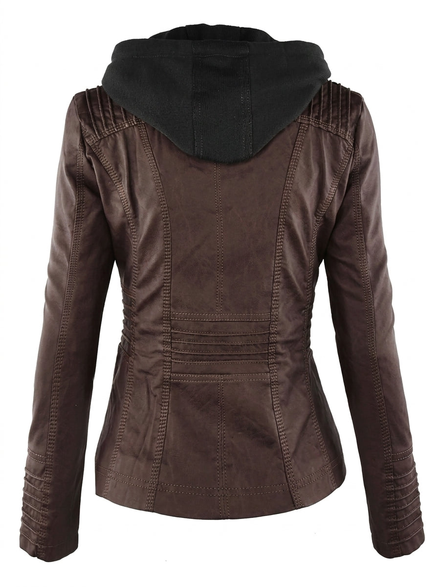 Asunción | Chaqueta Efecto Piel Elegante y Resistente