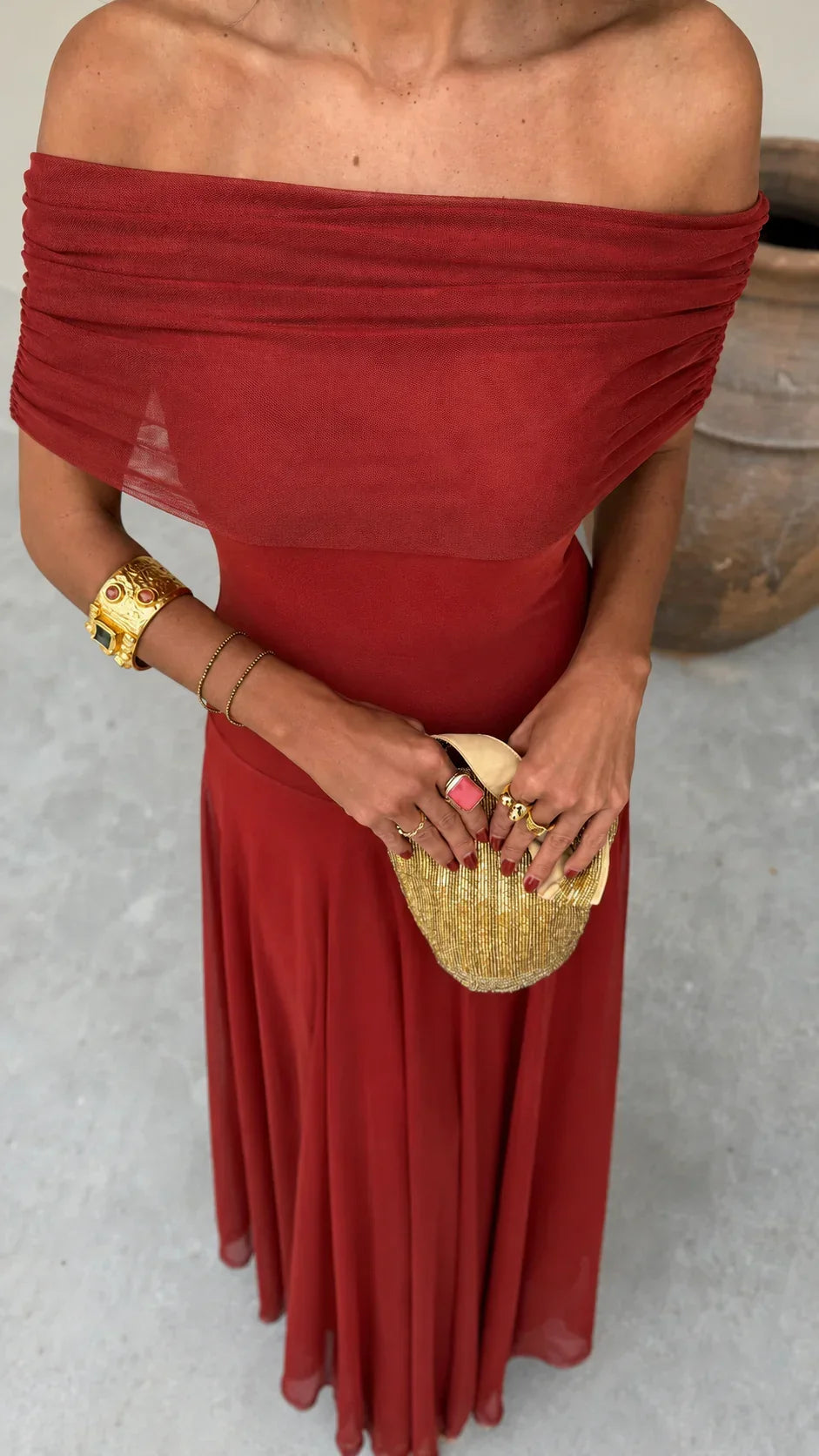 Adriana | Vestido de Tul Entallado