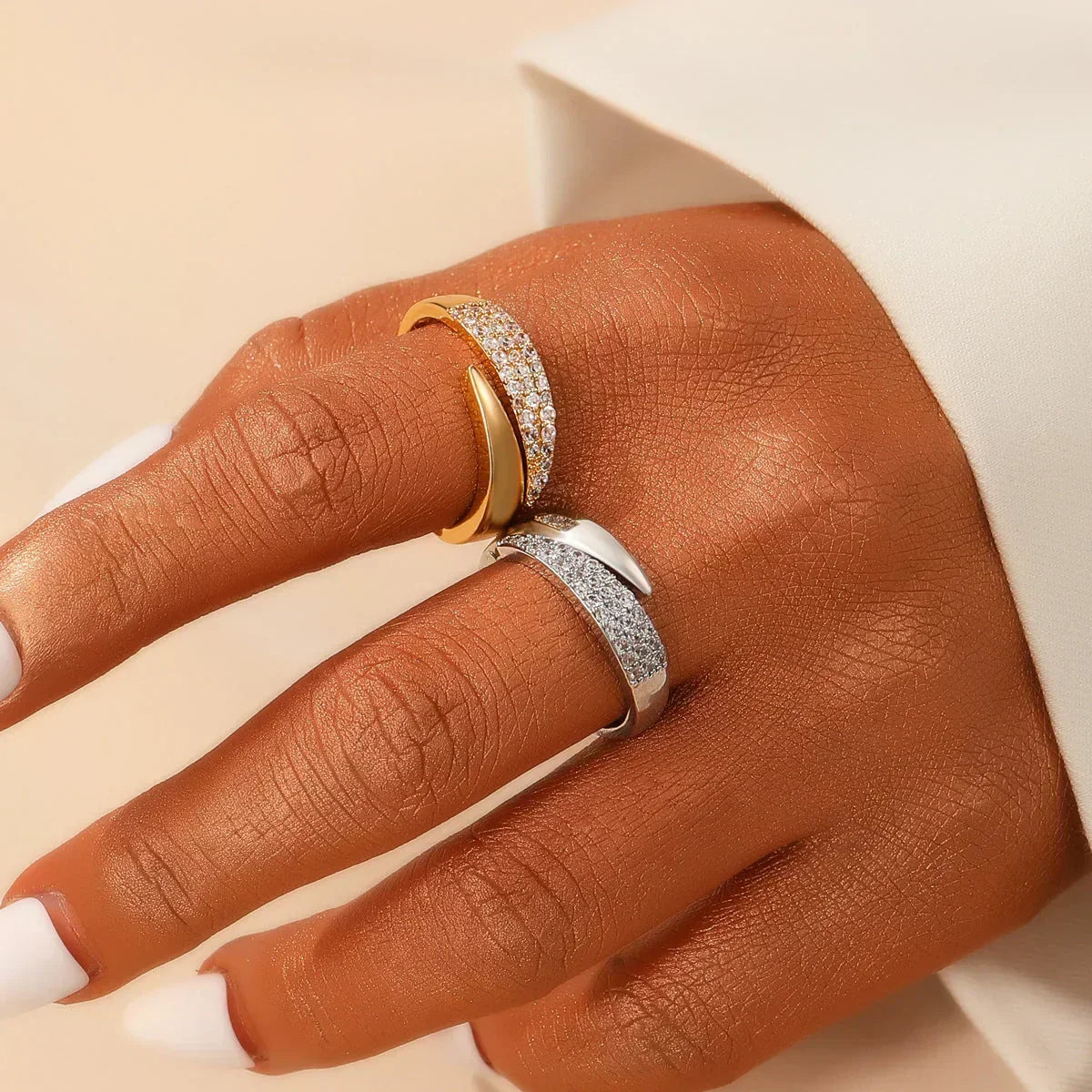 Marisa | Anillo Ajustable Ala de Ángel