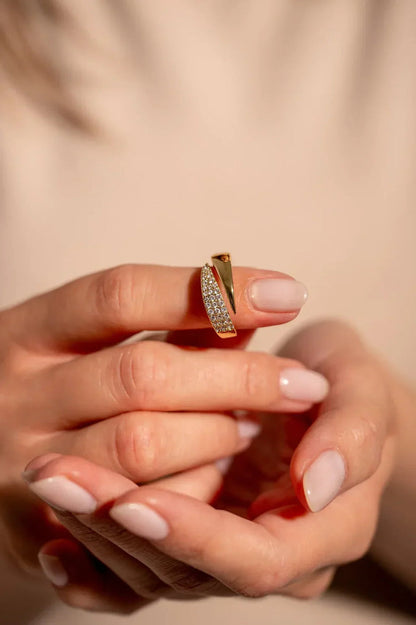 Marisa | Anillo Ajustable Ala de Ángel
