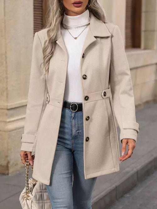 Marta | Abrigo Elegante con Cinturón