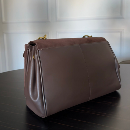 Coral | Bolso de Piel y Ante
