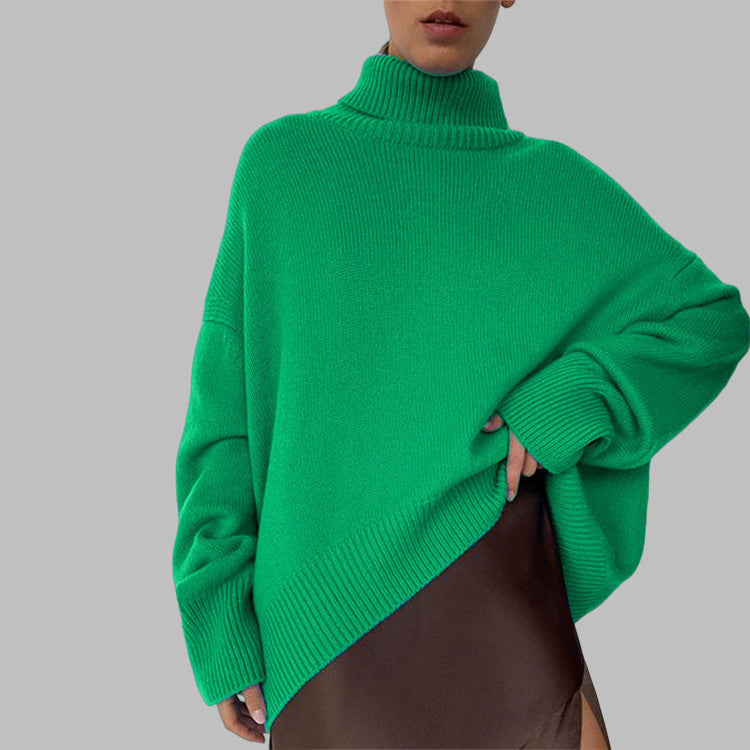 Eva | Jersey Oversize de Cuello Vuelto