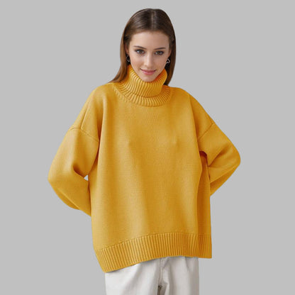 Eva | Jersey Oversize de Cuello Vuelto