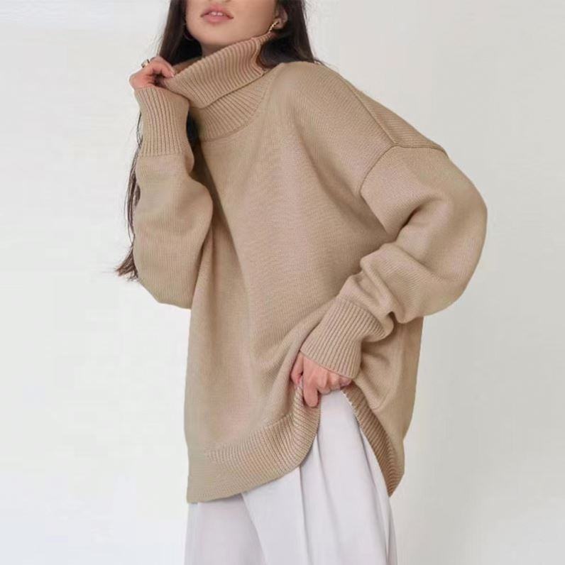 Eva | Jersey Oversize de Cuello Vuelto