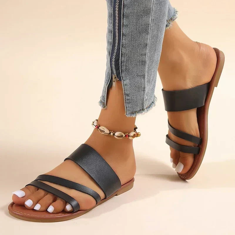Azucena | Sandalias Planas Cómodas
