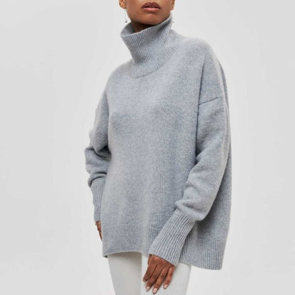 Eva | Jersey Oversize de Cuello Vuelto