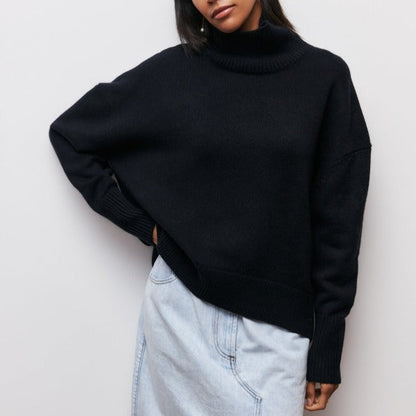Eva | Jersey Oversize de Cuello Vuelto