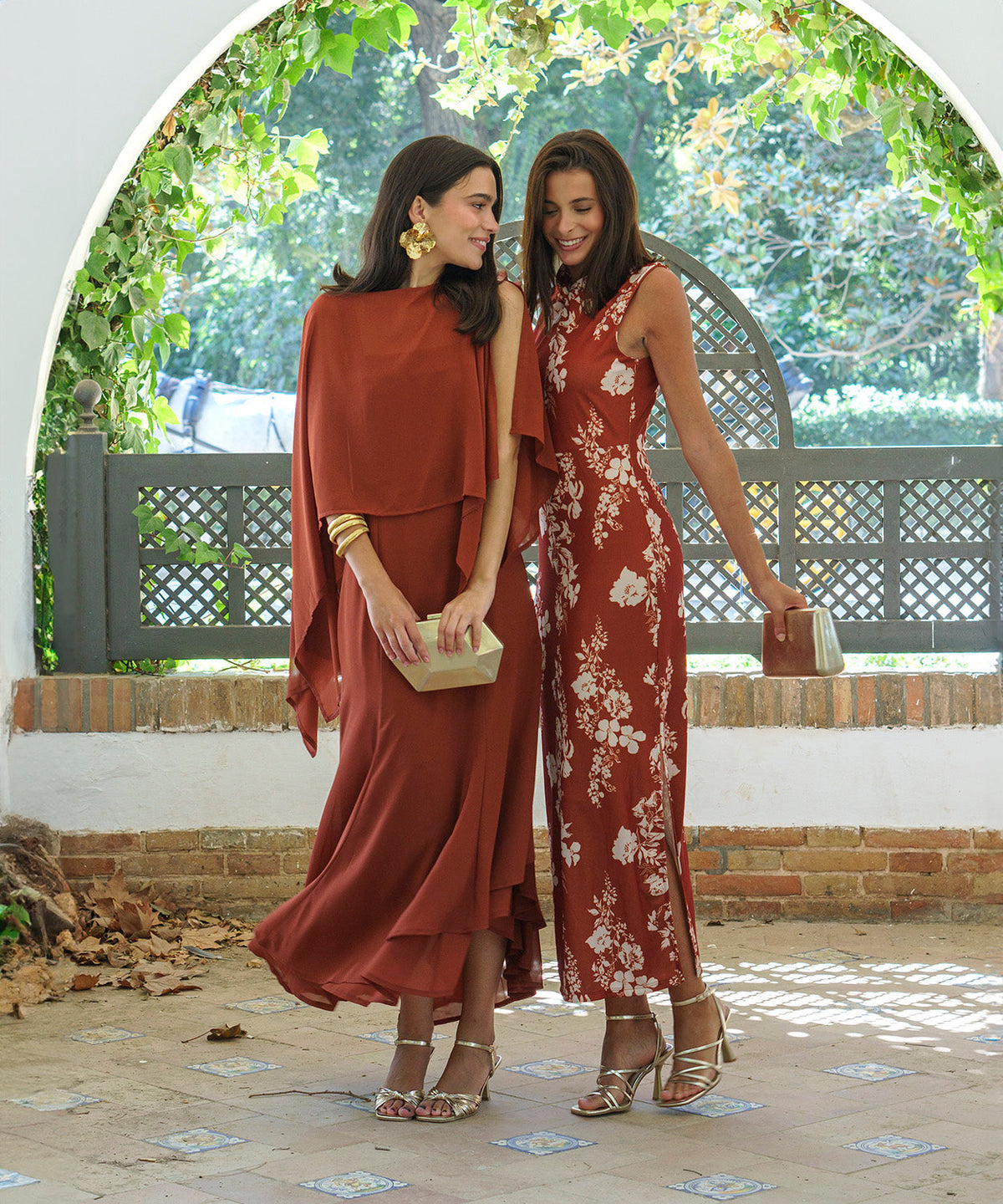 Sira | Vestido Midi de Invitada Asimétrico
