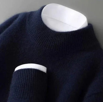 Tania | Jersey Elegante de Cuello Alto