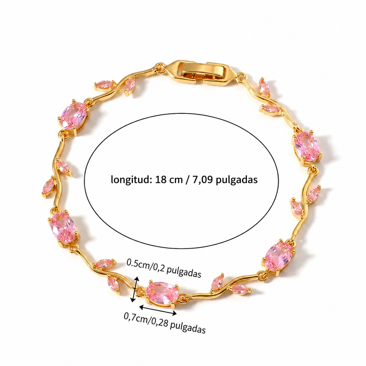 Zoe | Pulsera Tulipanes Aura