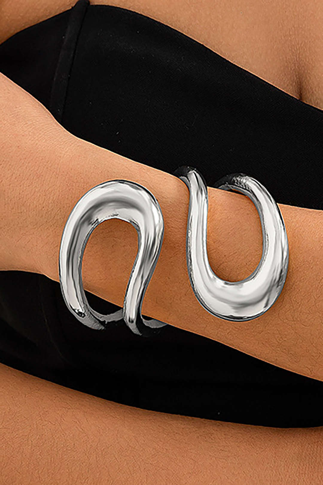 Mar | Pulsera Asimétrica Calada