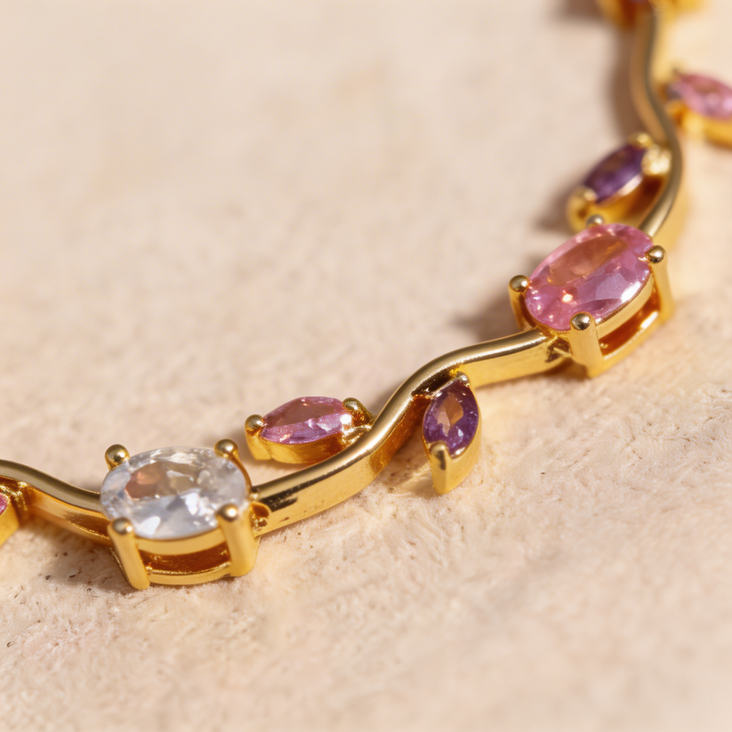 Zoe | Pulsera Tulipanes Aura