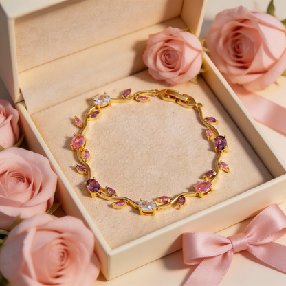 Zoe | Pulsera Tulipanes Aura