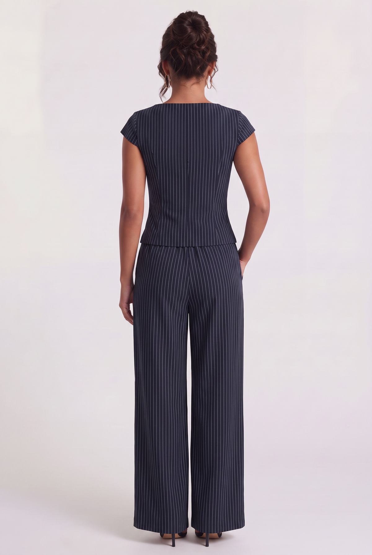 Amaia | Traje de Chaqueta a Rayas