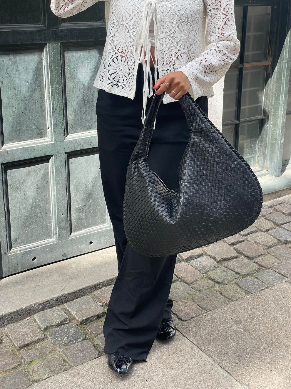 Rosalía | Bolso Hobo Trenzado
