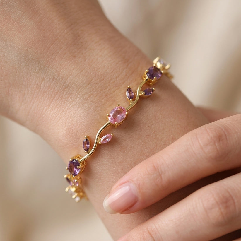 Zoe | Pulsera Tulipanes Aura