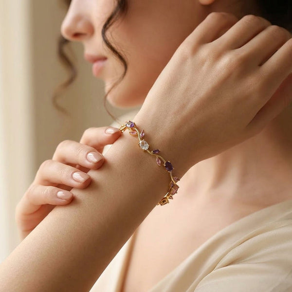 Zoe | Pulsera Tulipanes Aura